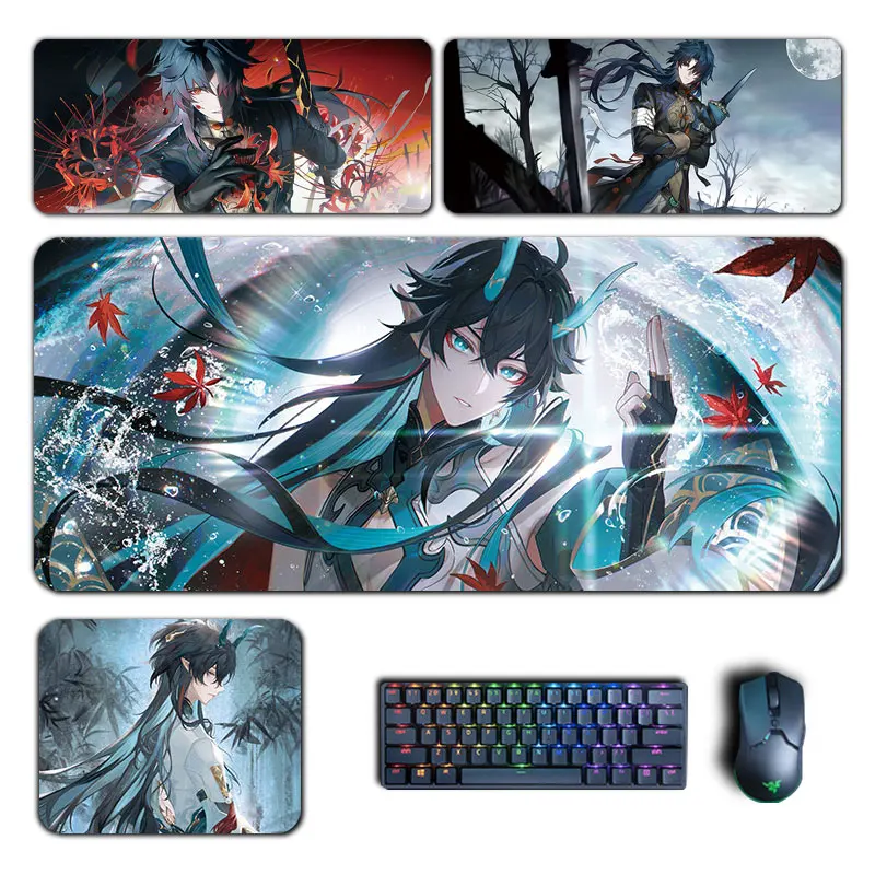 Imbibitor Lunae Blade Luocha Mouse Pad, Teclado De Computador, Acessórios De Jogos Anime, Tapete De Mesa, Honkai Star Rail