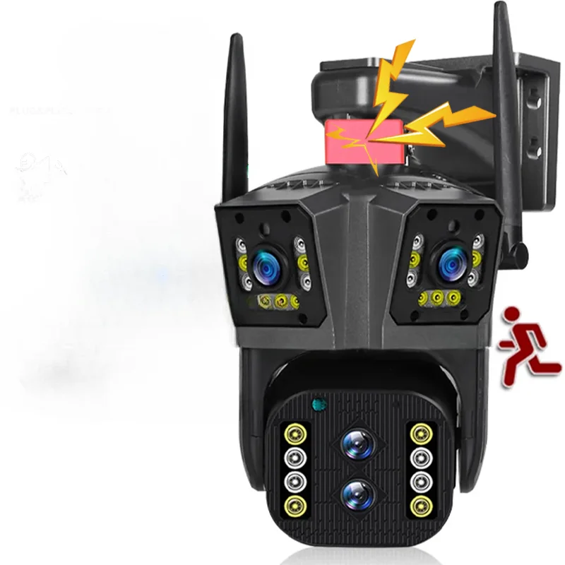 

# Hot Sales For Wistino 8K Outdoor 10X Optical Zoom Surveillance Cctv WIFI Security Camera System 8MP Camera Ptz Four Lens Netwo