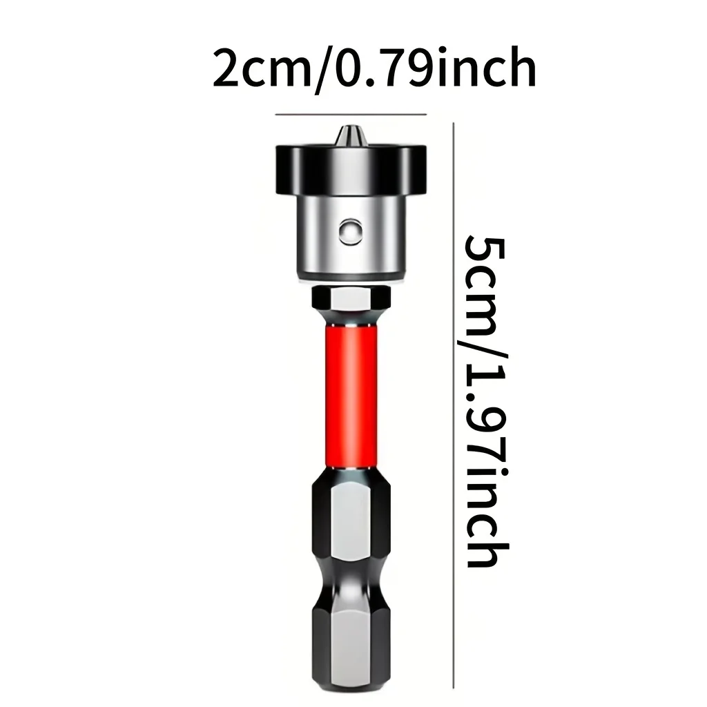 Magnetic Positioning Screwdriver Bits S2 Drywall Screw for Plasterboard Gypsum Board Locating Bit Batch Head Drilling Tools