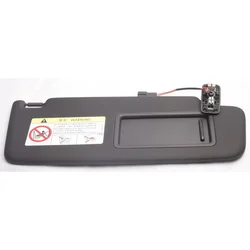 5GG 857 551 Sun Visor Shade with Makeup Mirror Black For VW Golf MK7 2014 2015 2016 2017 2018 2019 2020 2021 2022 2023 5GG857551