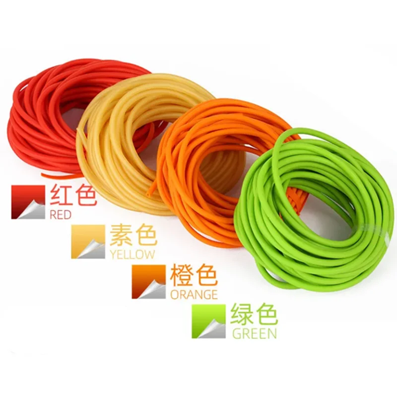 

Natural Latex Slingshots Rubber Tube 10M For Hunting Shooting High Elastic Tubing Tube Slingshot for Hunting Slingshot Catapult