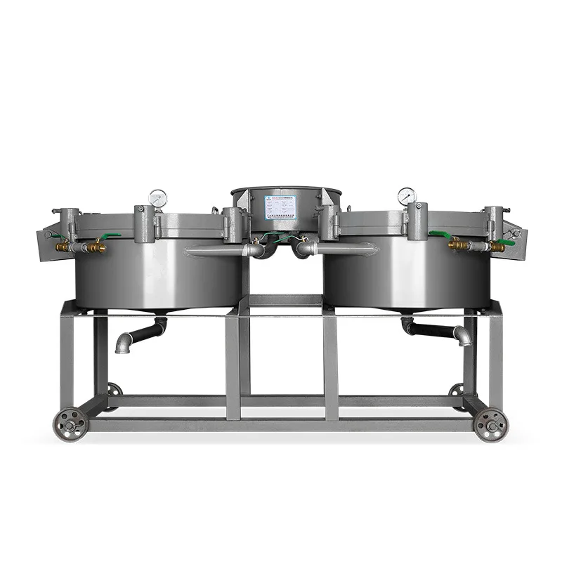 Positive pressure oil filter, soybean peanut sesame rapeseed oil pressing supporting equipment