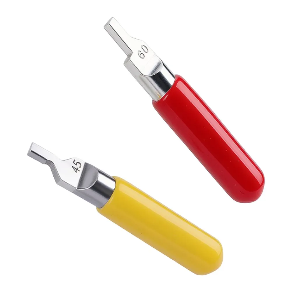 Dual Angle Model Chamfer Scraper Alloy For Edge Finishing Tool For Plastic Hobby Kit Seam Removal And Detailing Hand Tools
