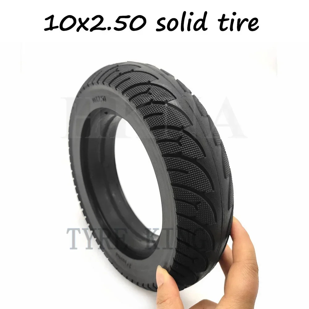 High Quality 10x2.50 Solid Tyre for 10*2.50 Thickened Wheel Tire  Electric Scooter Accessories