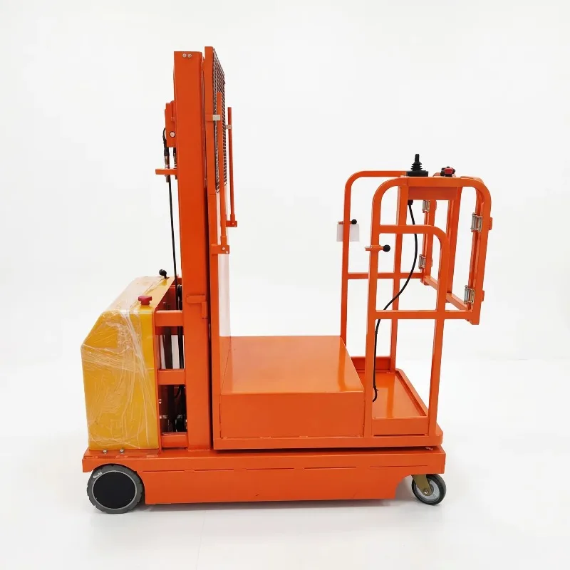 Customized 2026 New 300kg Whole-electromotion Aerial Order Picker With 2.7m 3.3m 4m 4.5m Max. Platform Height For Factory Price