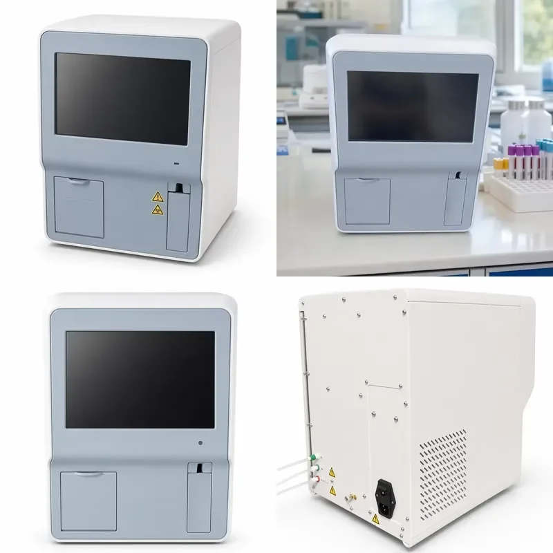 for Automated Hematology Analyzer Dual Channel Test Mode High Throughput Clinical Whole Blood Testing