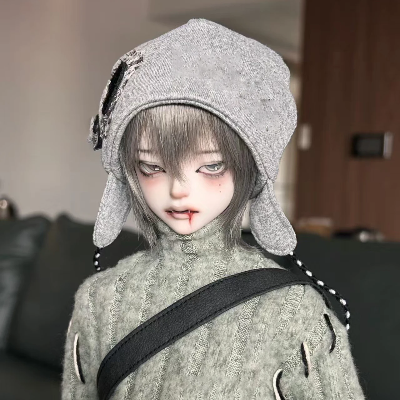 

1/4 BJD Doll Head No Makeup Resin Material DIY Doll Accessories No Makeup Toys