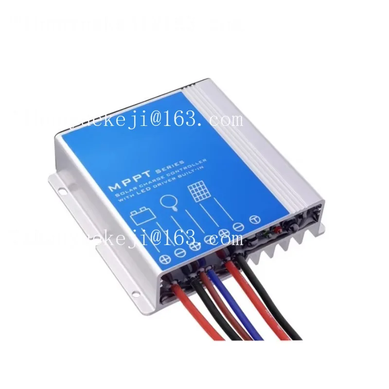 10A 12V MPPT solar charging controller, function: maximum 45V solar input IP67 protection level 96% efficiency