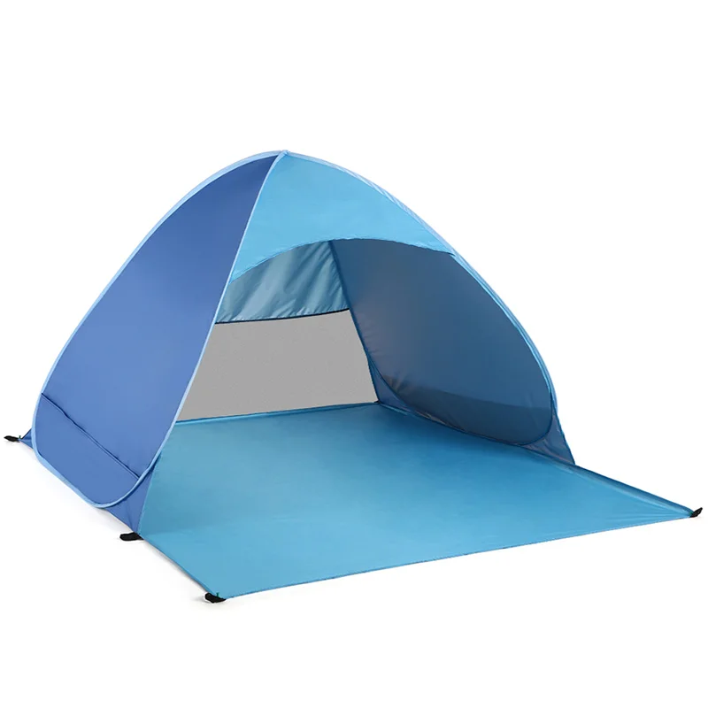 

Automatic Camping Tent Beach Tents 2 Persons Instant Pop Up Open Anti UV Awning Tents Outdoor Sun shelter