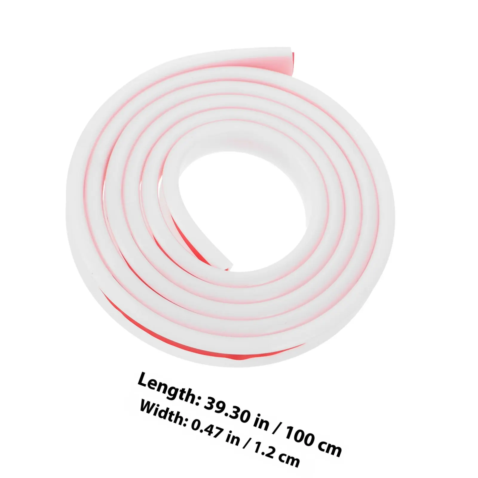Flexible Self Adhesive U Shaped Edge Banding Strip Furniture Protection Strip Soft Flexible Edge Banding Trim for Cabinet Desk