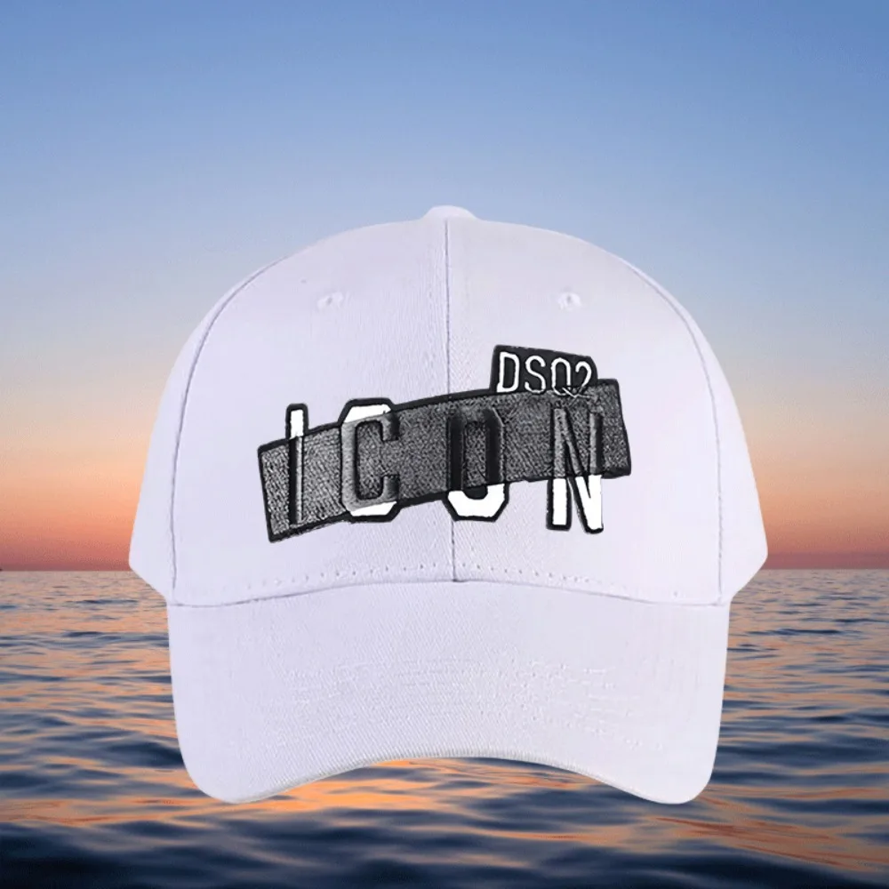 Men'S & Women'S Black/White Streetwear Hip-Hop Baseball Cap with Iconic DSOGN Lettering | Breathable Snapback Closure, Soft Comf
