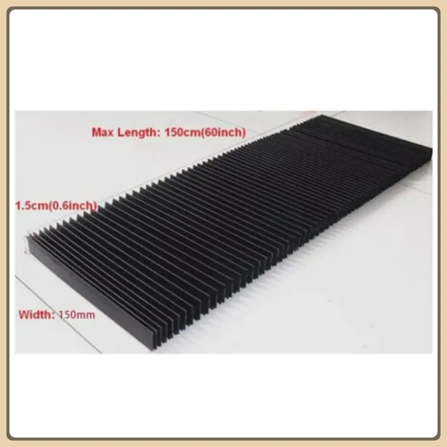 1pc Machine Guard Dust Cloth Dust-proof Waterproof Corrugated Pipe Cover Stretch1.5mm * 1500mm Flexible Protection Plane