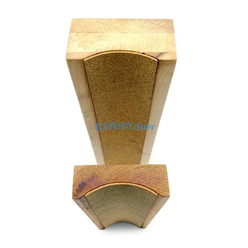 

G6DE Neck Rest Long Neck Support Stand Guitar Fretwork Cork Lined Repairing Accessory