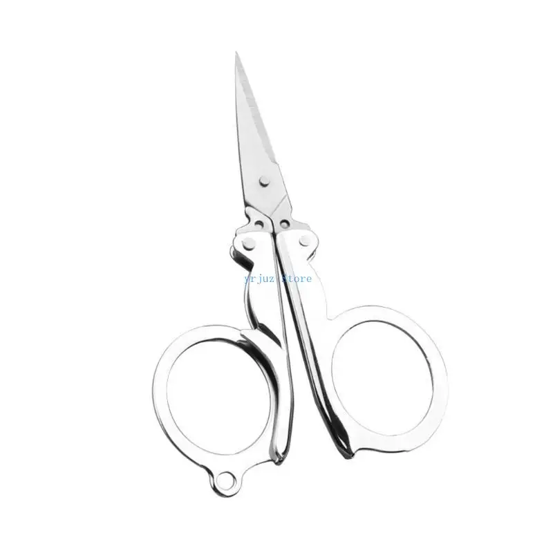 583D Mini Stainless Steel Scissors Functional Cutter Scissors for Office Home School