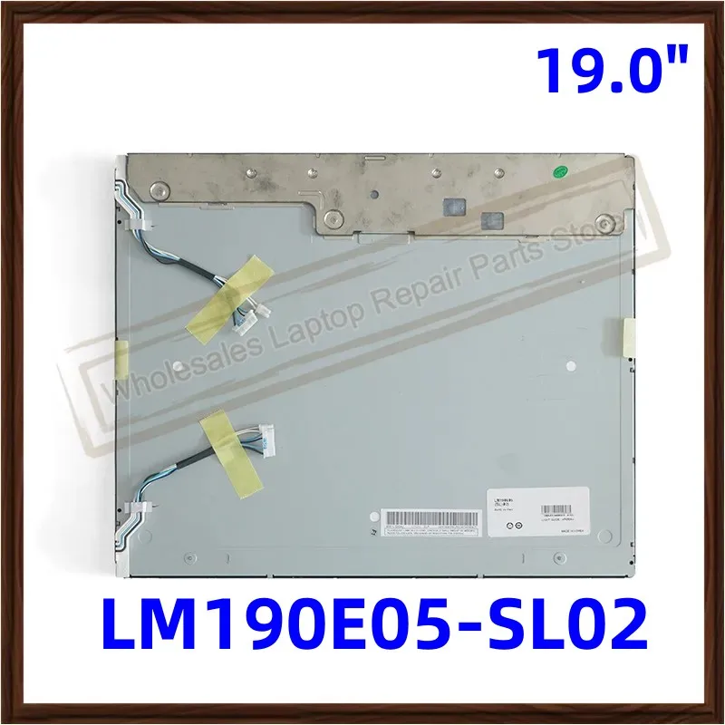 Genuine 19 Inch Laptop LM190E05-SL02 LCD Screen LM190E05 SL02 LCD Display Panel Replacement 30 Pins 1280*1024