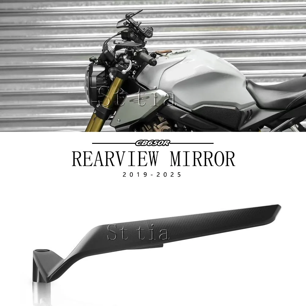 For Honda CB650R CB 650R CB650 R 2019-2025 cb650r Motorcycle Side View Mirror Adjustable Aluminum Mirror Rearview Mirror