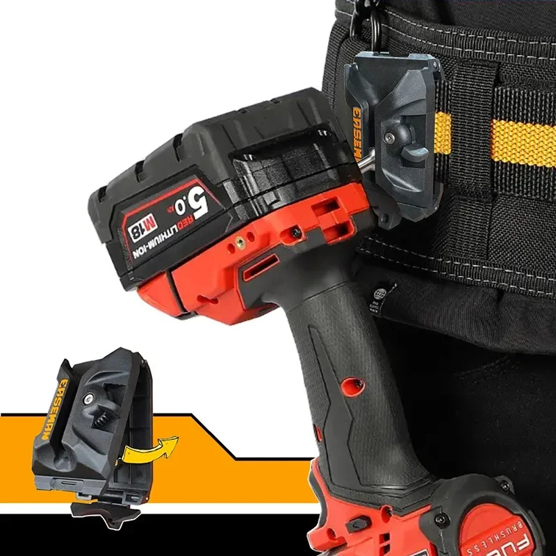 Imagem -06 - Bolsas de Broca Elétrica para Eletricista Peças Completas de Ferramentas Portáteis Armazenamento Rápido Combinação up Belt Hooks Decoração