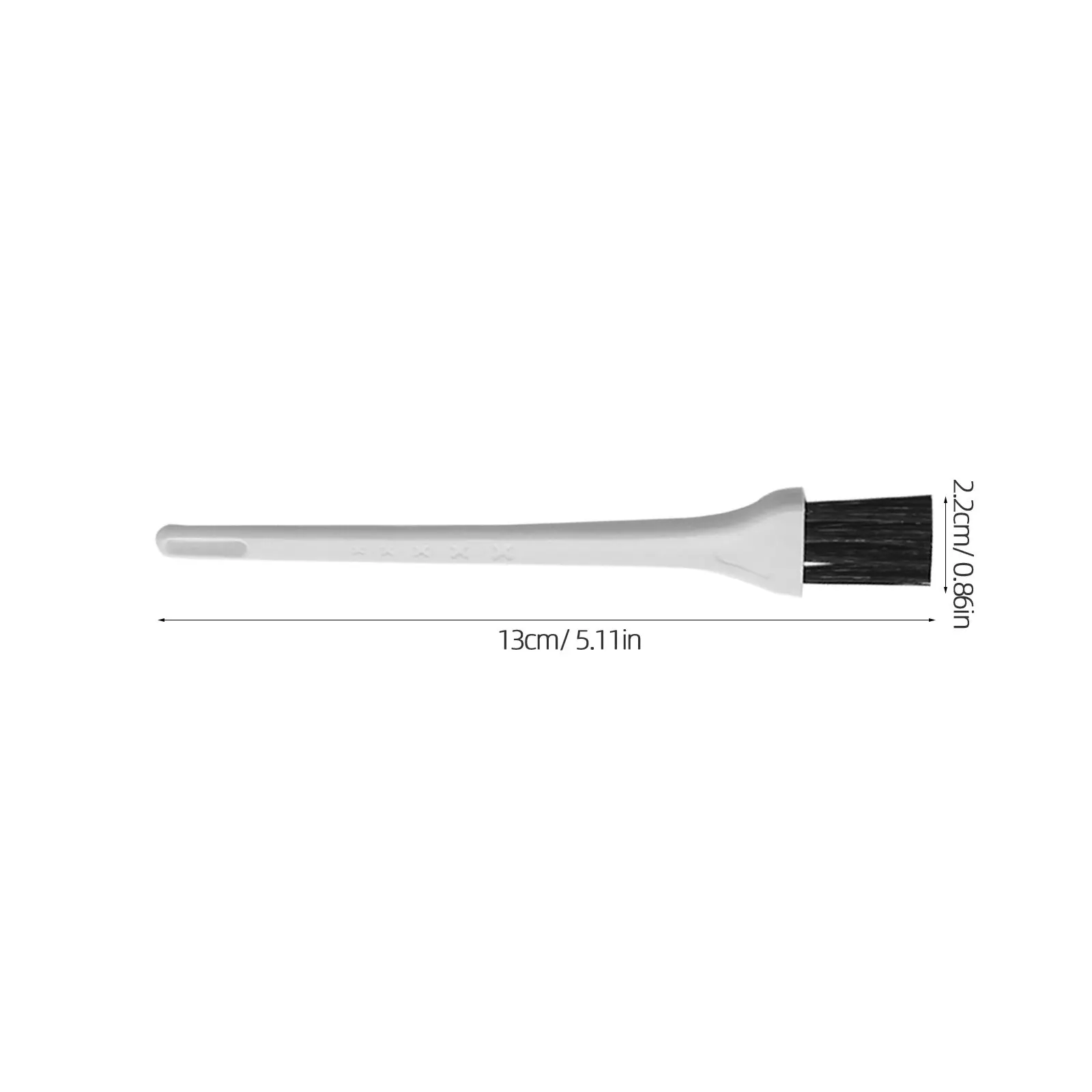Anti Static Nylon Keyboard Brush Portable Lightweight Small Cleaning Brush for Computer Laptop Desk Fan Door Tracks Car Interior