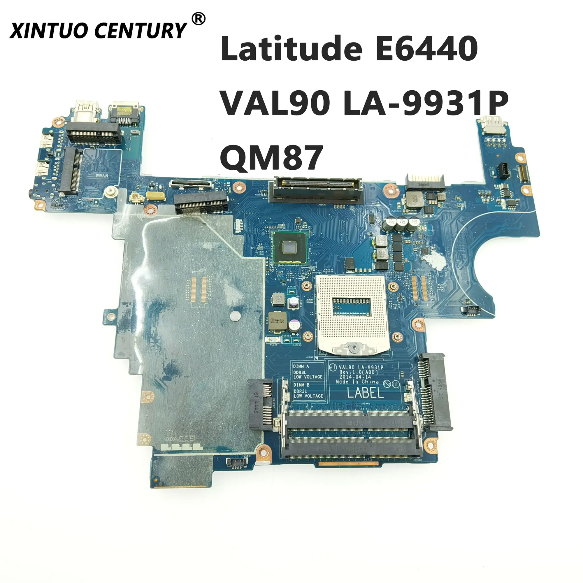 CN-0X8DN1 0X8DN1 X8DN1 motherboard for Dell Latitude E6440 computer motherboard VAL90 LA-9931P QM87 DDR3 100% test work