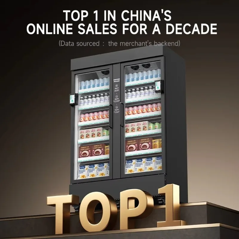 FL 2026 New Snack Drink Vending Machine Touchscreen Combo Smart Retail for Shopping Mall Hotel School
