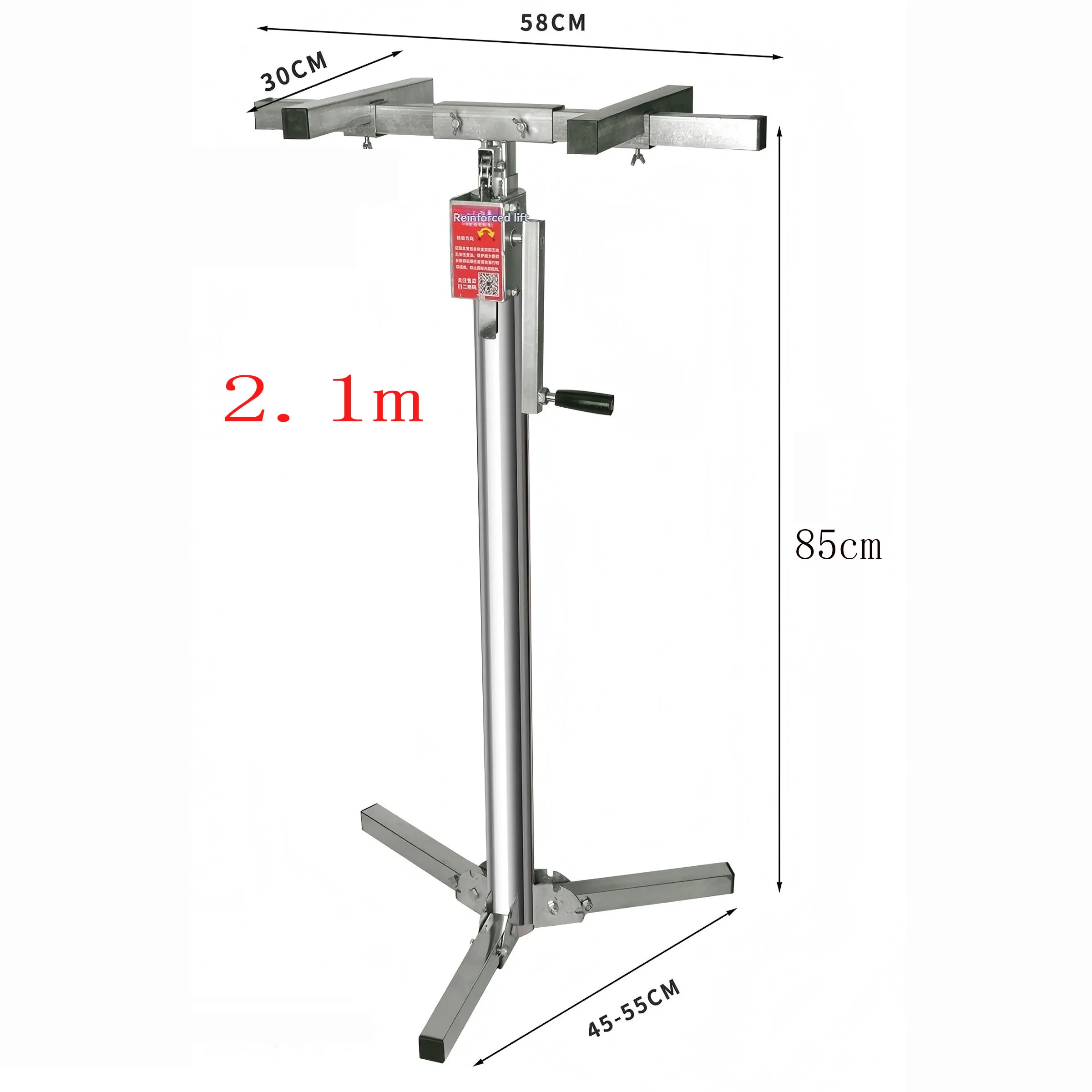 

2,1 м, 100 кг, несущая подъемная платформа, монтажный кронштейн для настенного шкафа, электрический двойного назначения с ручным управлением