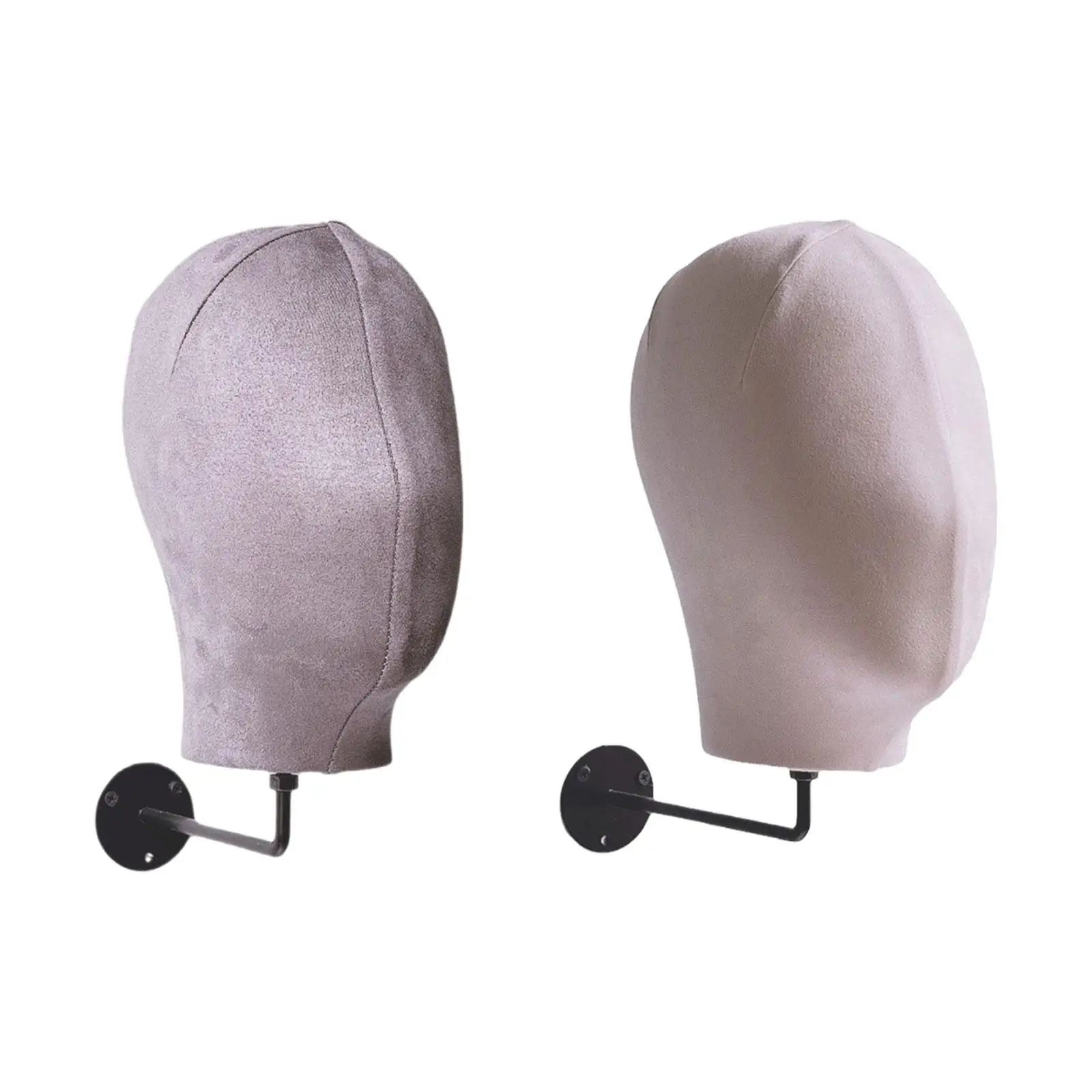 Mannequin Head Model Hat Holder Display Creative Multipurpose Wig Head Display Wig and Hat Holder for Home Salon and Travel