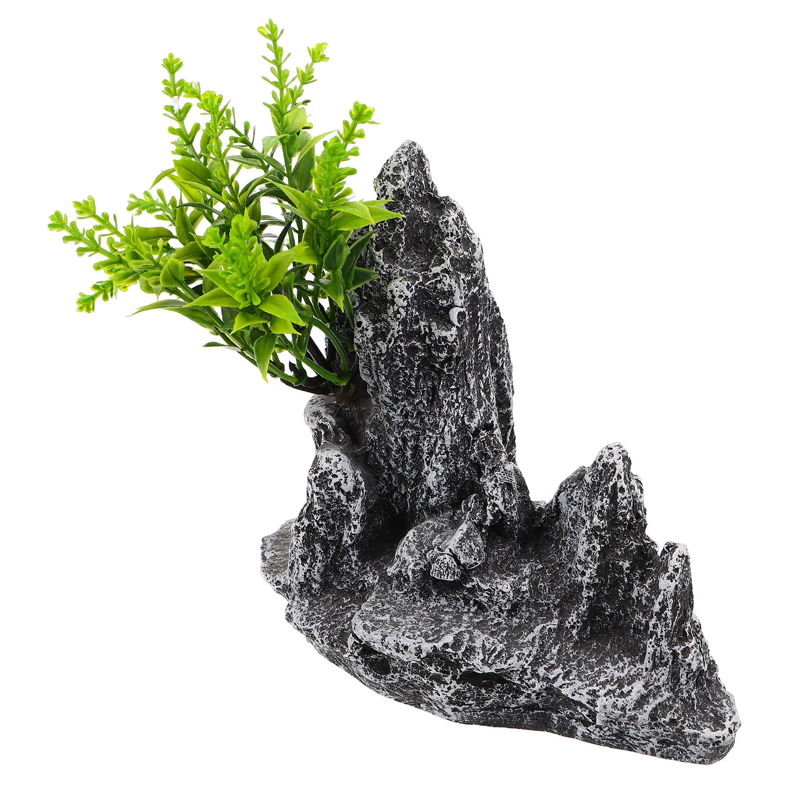 

Artificial Landscaping Stone Decor Aquarium Ornament Mountain Sculpture Decorative Statues Landscape Decoration Fish Tank