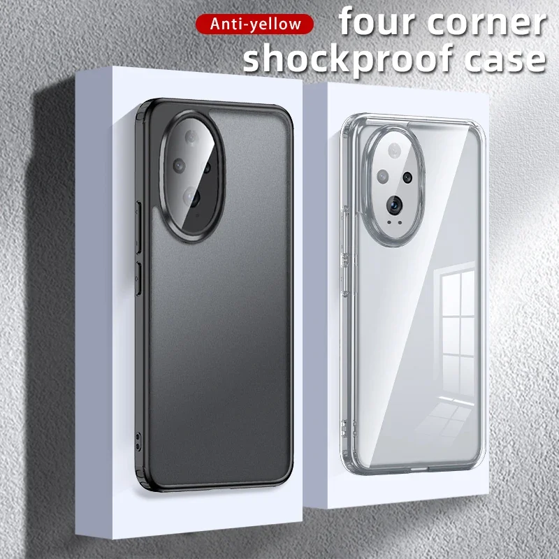 

Противоударный защитный силиконовый мягкий чехол из ТПУ для Honor 200 90 300 Pro X9B X9C Smart без желтения, матовый прозрачный чехол для телефона