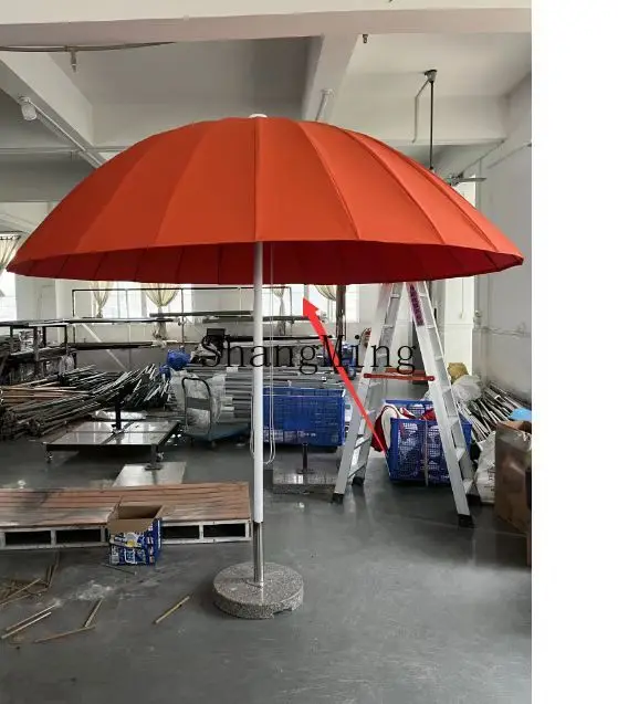 

Hotel Real estate Mushroom umbrella HJ Internet celebrity Outdoor shade Restaurant Cafe Outdoor umbrella