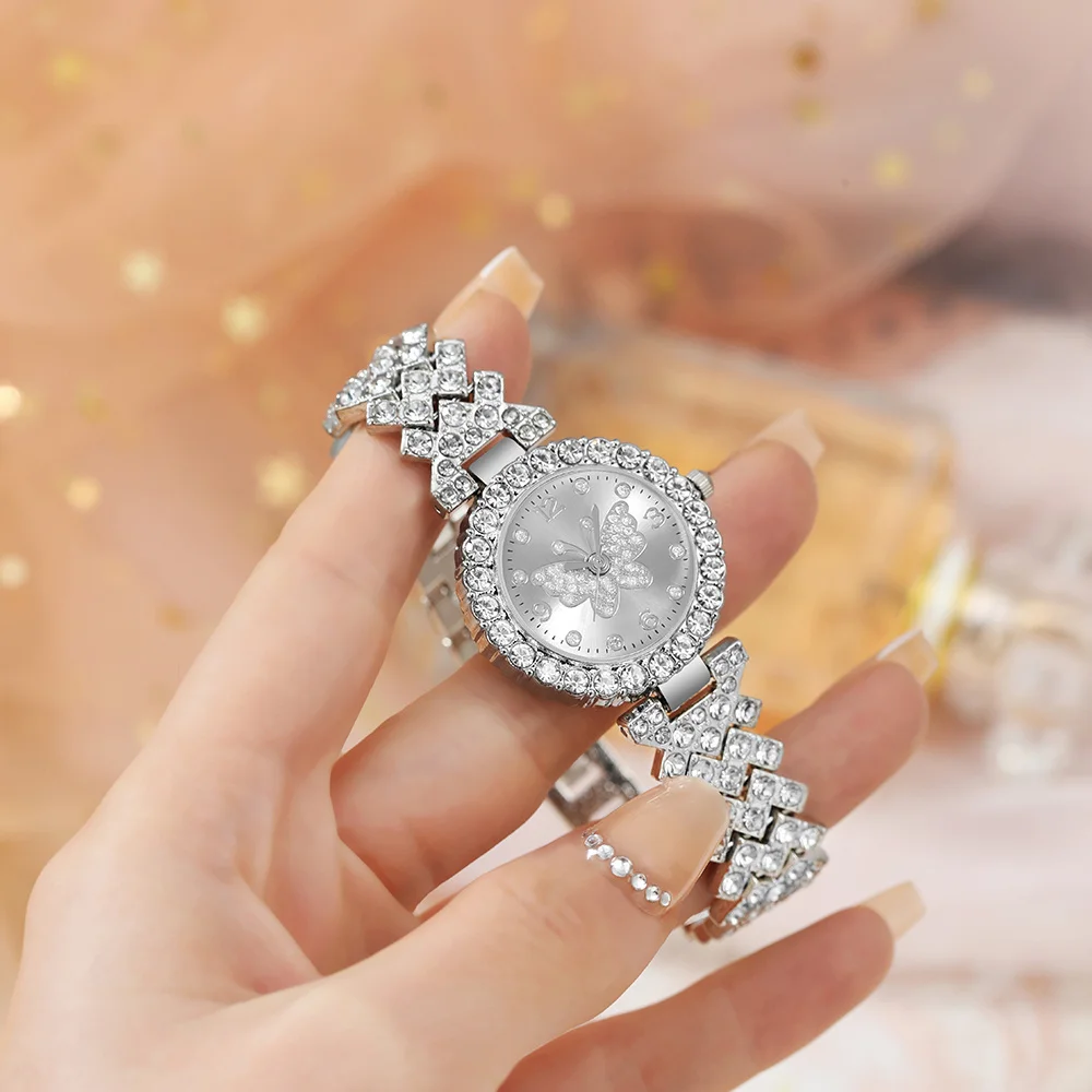 Women's Business Luxury Fashion Quartz Watch, Round Dial, Quartz Movement, Suitable for Daily and Formal Occasions