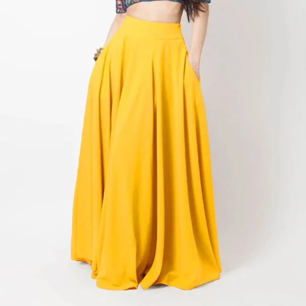 Korean Version of the New Half-Skirt Elastic Waist Large Size Women's Long Skirt High Waist Show Thin Skirt with a Wide Range