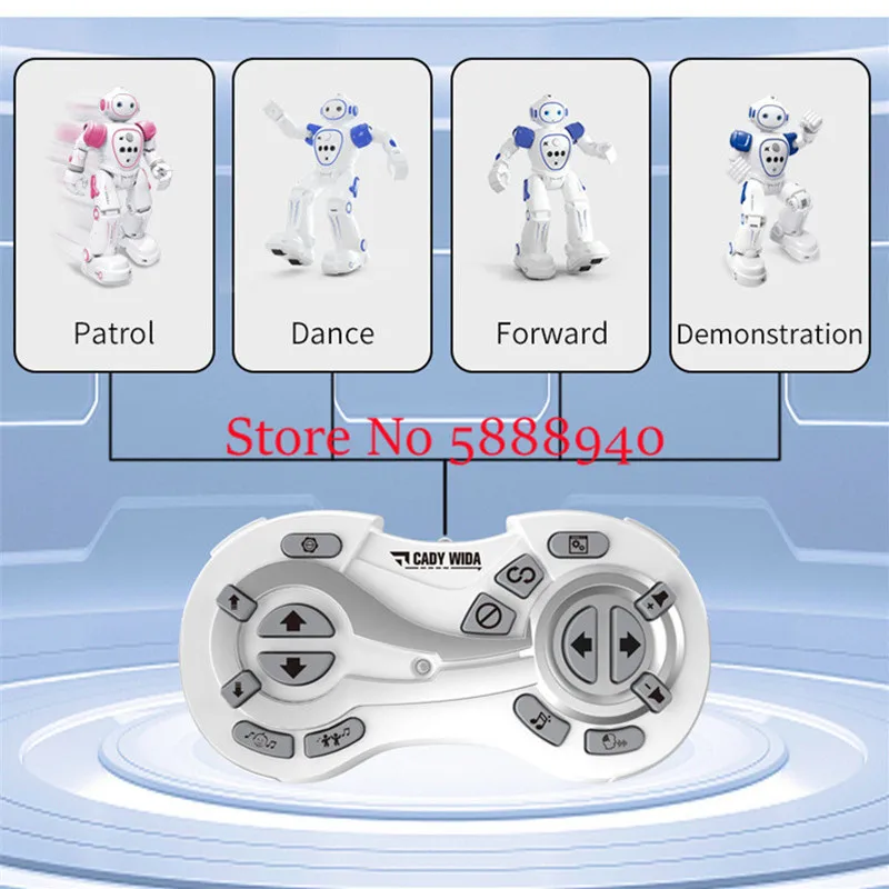 الإلكترونية المبتكرة الذكية الرقص RC روبوت لفتة الاستشعار برنامج التعليم حيلة كروز وظيفة التحكم عن بعد اللعب روبوت
