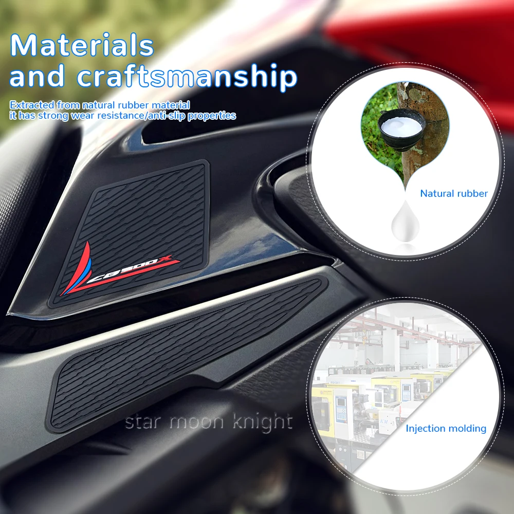 For Honda CB500X CB 500F CB 500 X 2016-2024 Fuel Tank Pads Knee Anti-Slip Stickers Tankpads Protector Motorcycle Accessories