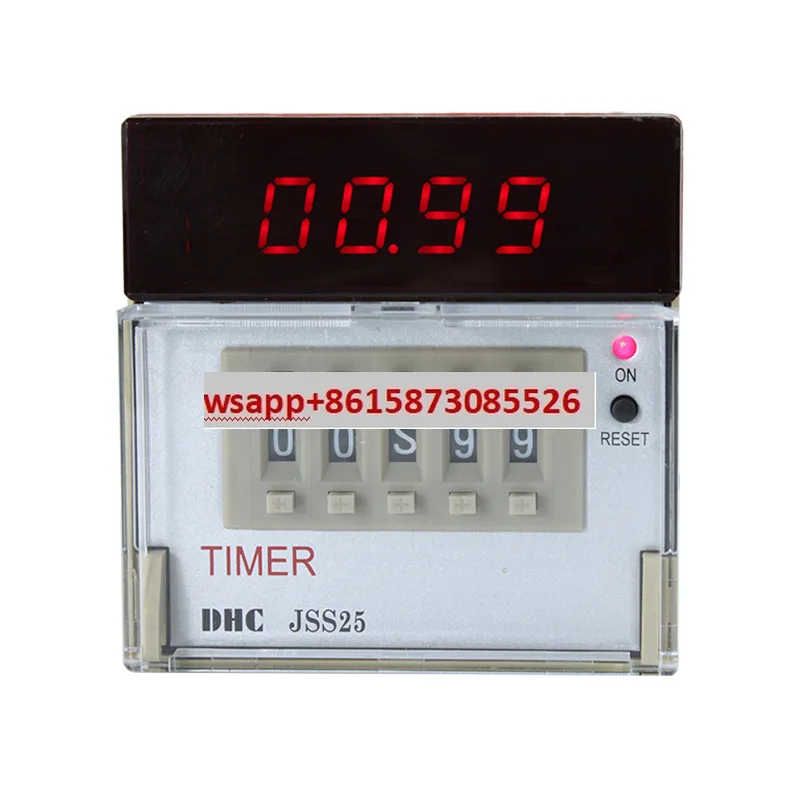 

DHC JSS25 digital time relay with multiple formats