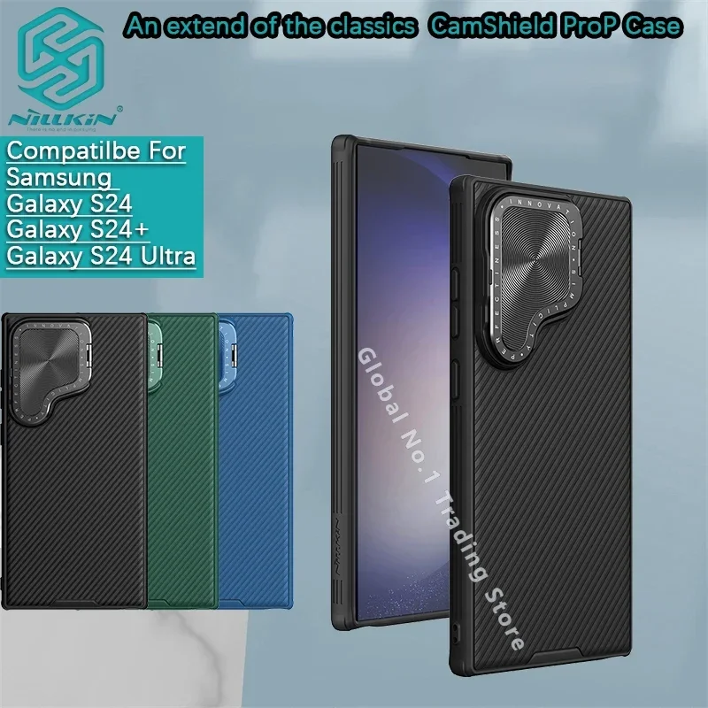 

Чехол NILLKIN для Samsung Galaxy S24 Ultra/S24/S24 Plus/S24 + 5G, чехол для телефона с кронштейном, защитный чехол