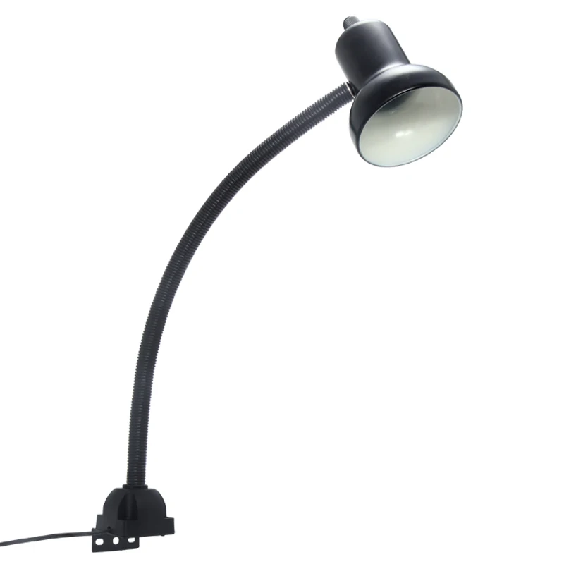 جودة عالية E27 LED آلة أداة ضوء العمل لمعدات الآلات الصناعية 50 سنتيمتر قابل للتعديل Goseneck الجدول مصباح الوجهين جبل #5