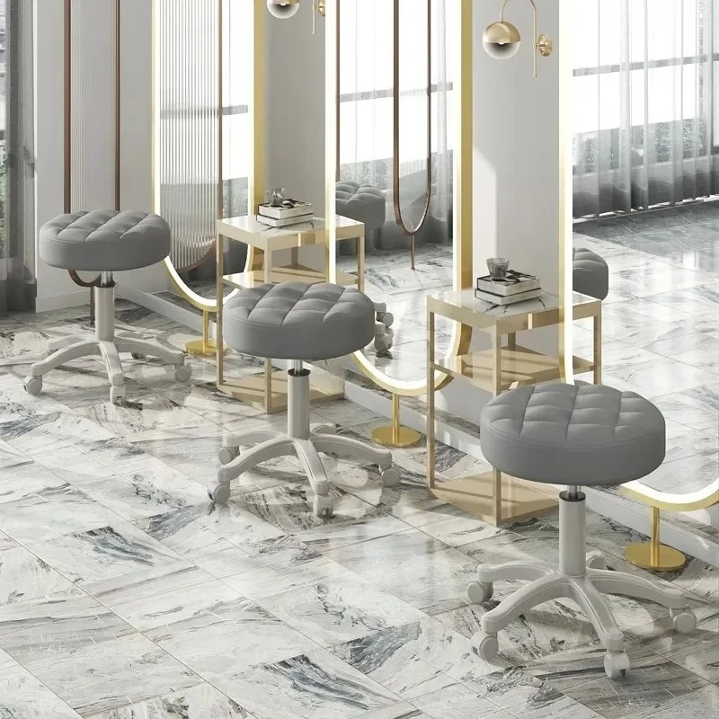Lift Rotating Chair Beauty Salon Barbershop Lift Stool  Chair Nail MakeupChair Bar Stool,Rotating Chair in Living Room