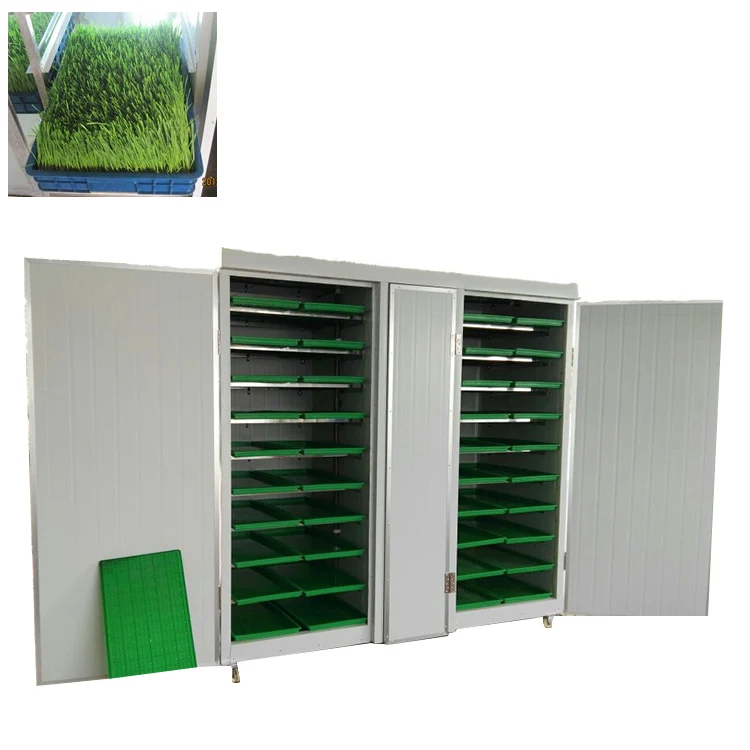 Multi-function Hydroponic Fodder Processing System /Barley Grass Growing Machine / Fodder Production Machine