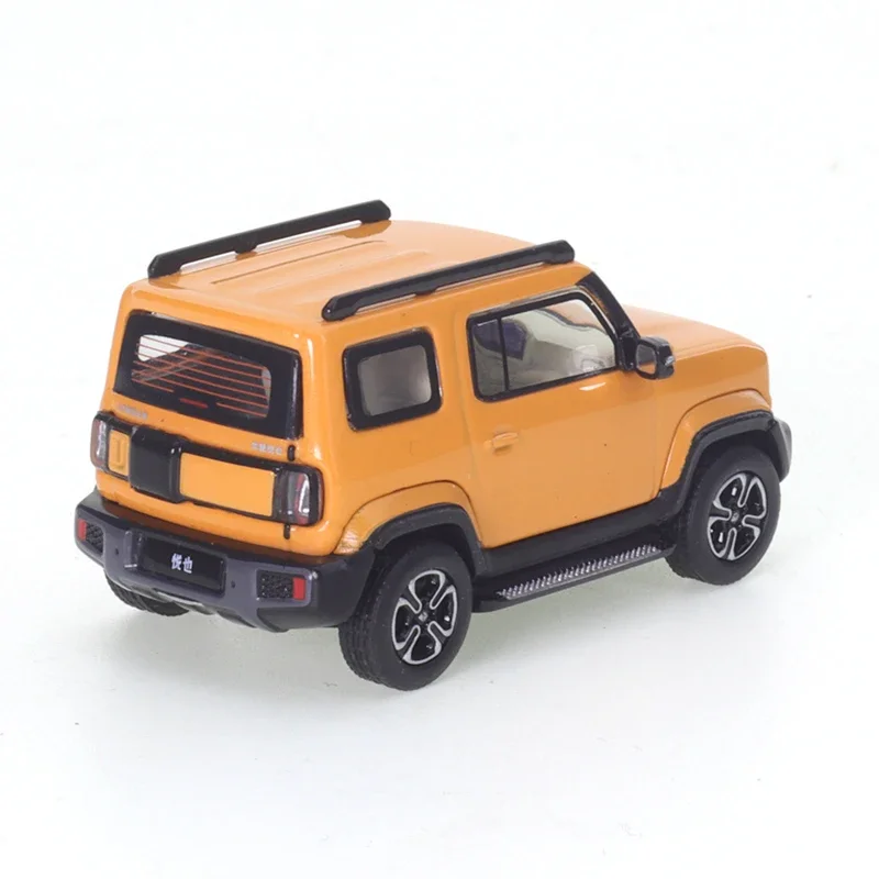 XCARTOYS 1/64 Baojun Yueya - Sunrise (주황색) 네온 자동차 합금 장난감, 자동차 다이캐스트 금속 모델, 남아용 크리스마스 선물