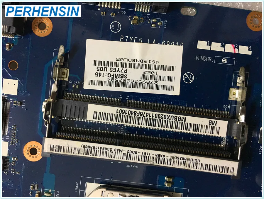 Sử Dụng Dùng Cho Acer Asipre 7560 7560G Bo Mạch Chủ DDR3 Fs1 P7YE5 LA-6991P MBBUX02001 MB.BUX02.001