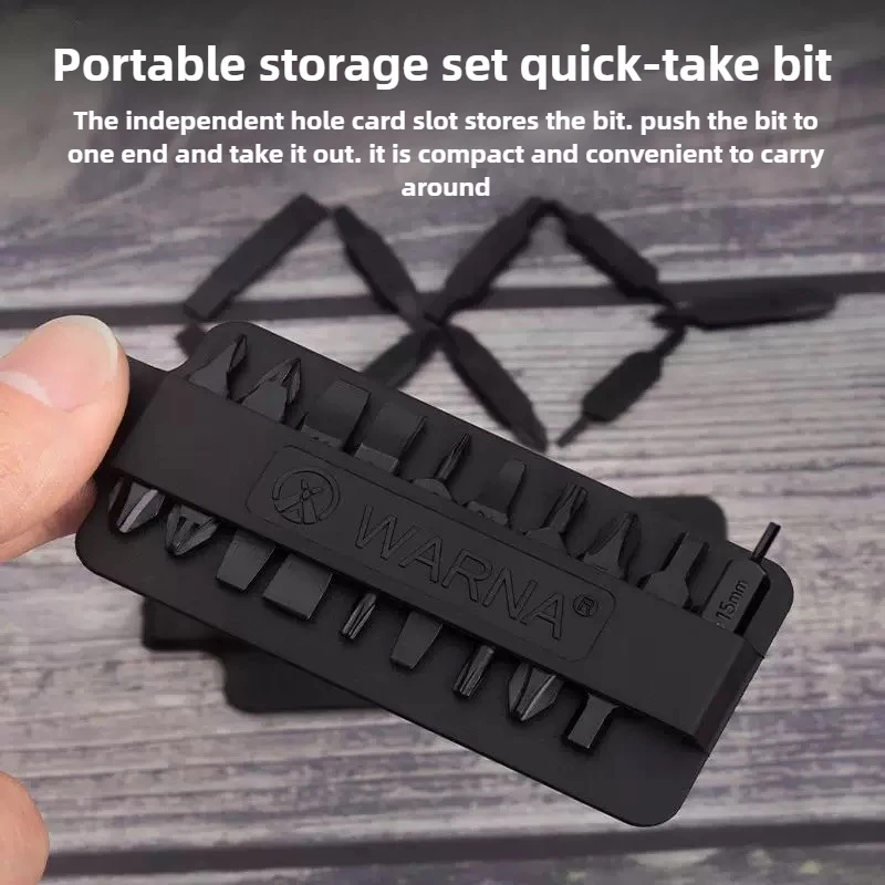 New BHBT screwdriver head S2 tool steel screwdriver pocket tool special screw accessory kit
