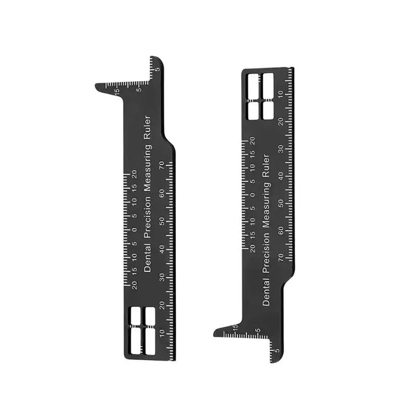 Dental Precise Measuring Ruler 1Pc Medical Endodontic Tool for Tooth Gap Measurement Dental Clinic Daily Photography Use