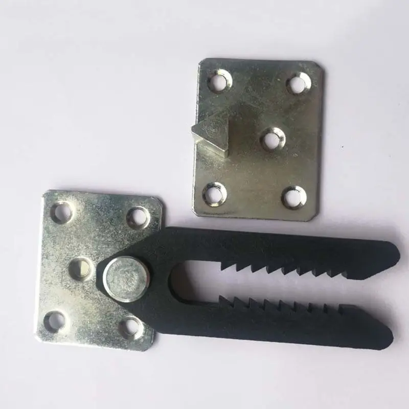 Fibbia per divano domestico 2 in 1 Fibbia per collegamento divano Cerniere Cornici per mobili Divani Cerniere per connettori Accessori per collegamento hardware