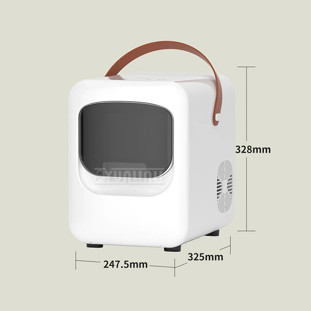 Máquina de gelo automática de grande capacidade, Função auto-limpante, Desktop