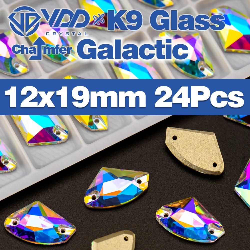 VDD Fase AAAAA Top Qualität K9 Glas Nähen Auf Strass Nähen Kristall AB Flatback Stein Für Kleidung Zubehör Hochzeit Kleid – Detail 16