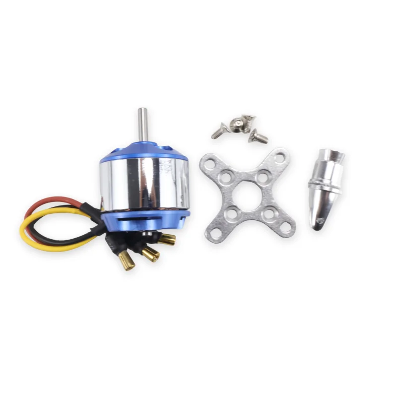 NEW 1PCS A2212 Brushless Motor Industrial Grade Japanese Bearing 2-4S Wide Voltage 54g for RC Airplane Quadcopter Helicopter DIY