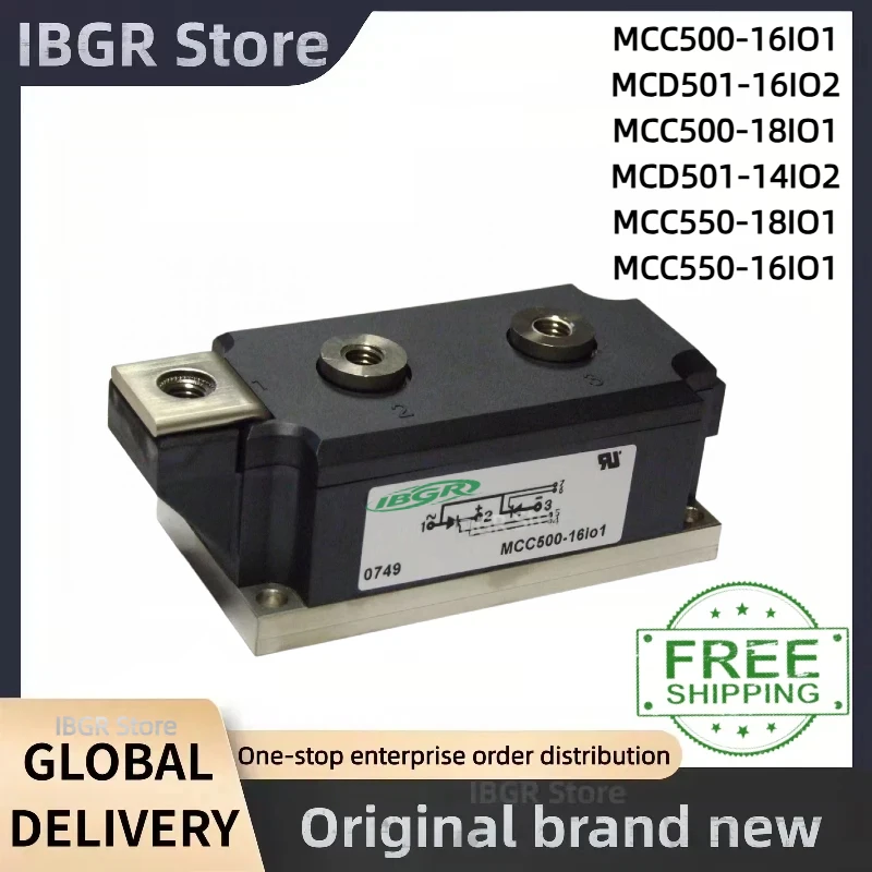 

MCC500-16IO1 MCD501-16IO2 MCC500-18IO1 MCD501-14IO2 MCC550-18IO1 MCC550-16IO1 IGBT Module New Original in Stock