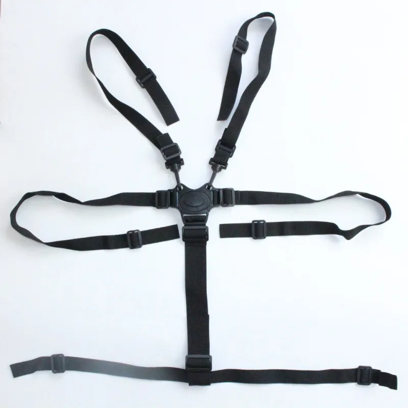 

Dining chair 5-point safety belt baby stroller 5-point safety belt child tricycle strap