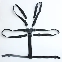 Baby Stroller Safety Belt, Cadeira de jantar, Criança Triciclo Strap, 5 Point