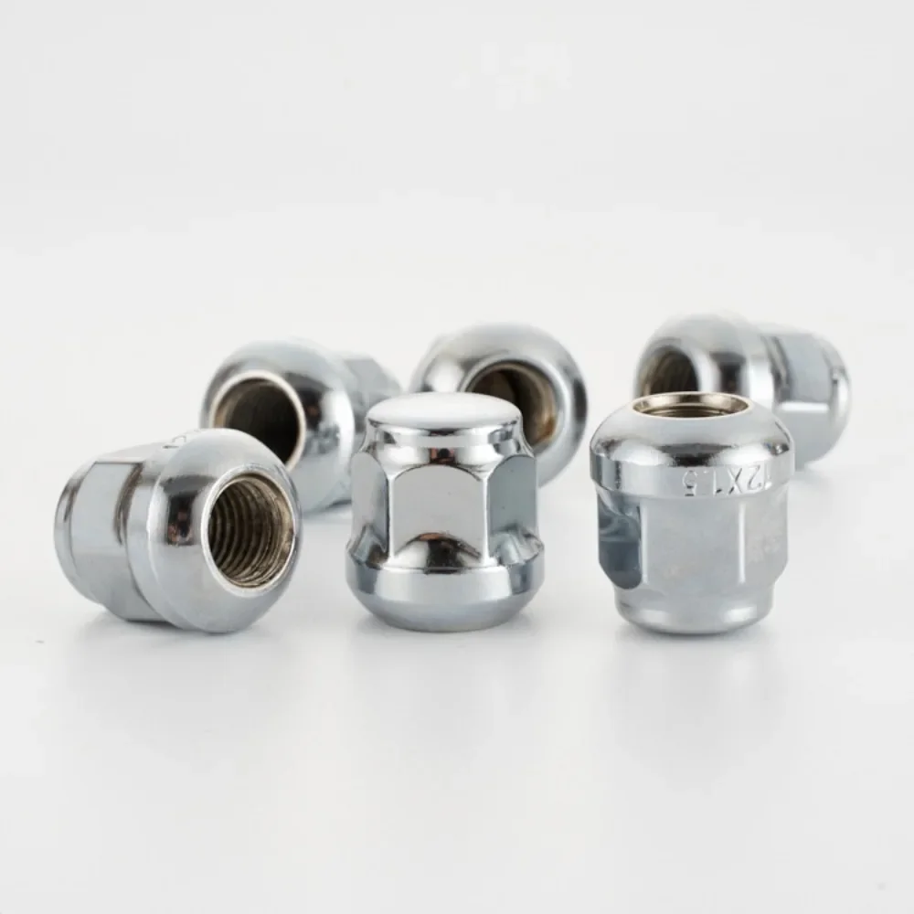 

1pc Wheel Nuts Tire Screws Lug Nuts Suit for Honda Civic Fafedo Accord Fit M12x1.5 Hex 19mm Thickness 25mm